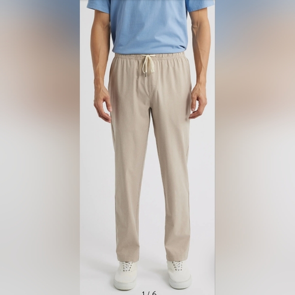 Fair Harbor Other - Fair Harbor One Pant Mens M Tan Lined Performance Yoga Quick Dry